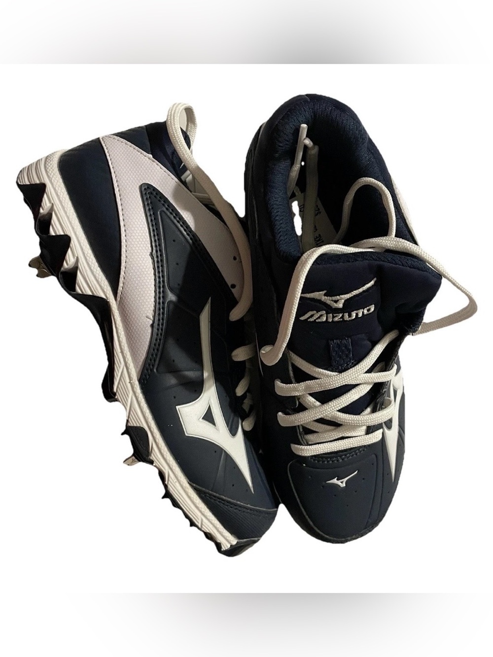 Mizuno  Cleats softball- 9-Spike Swift 4, Navy, Size US W7- Metal-New